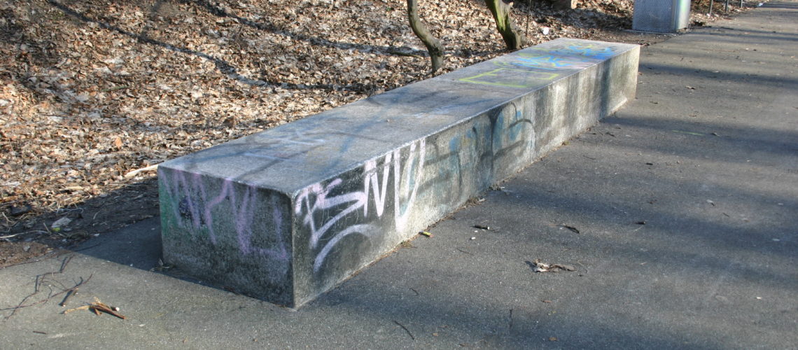 Holmehaven Skatepark Stair Curb