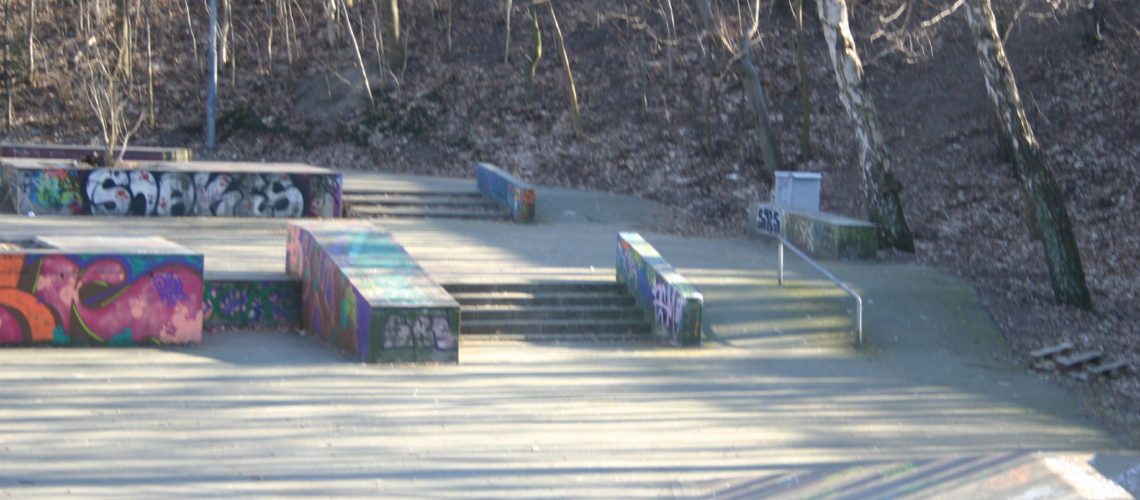 Holmehaven Skatepark Street Overbliksbillede